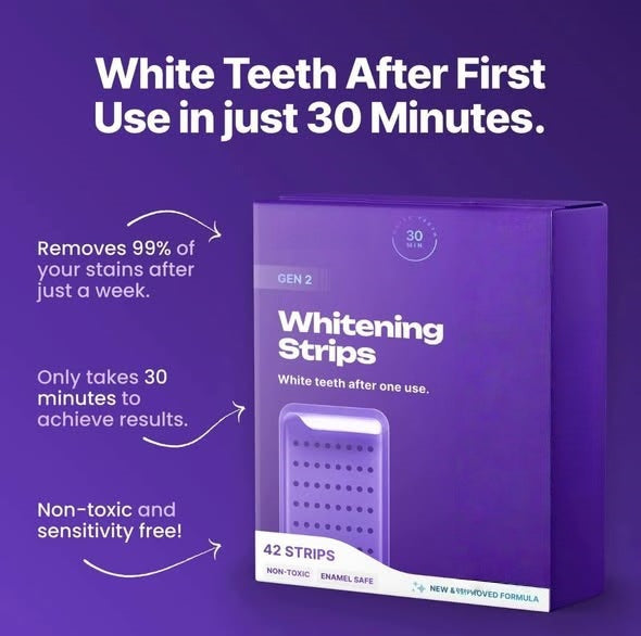 Dental Stripsgentle Care For Clean Teeth