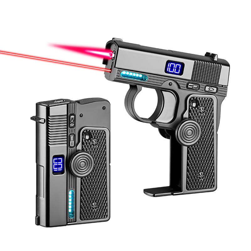 Dual-Power Rotary Spinning Lighter Gas And Electric Options