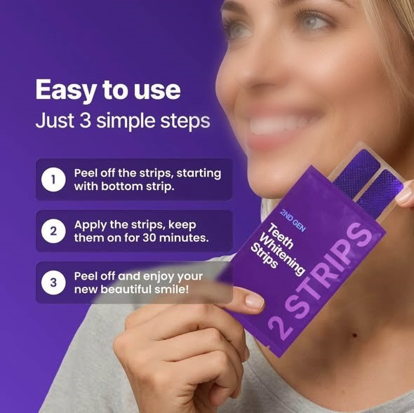 Dental Stripsgentle Care For Clean Teeth