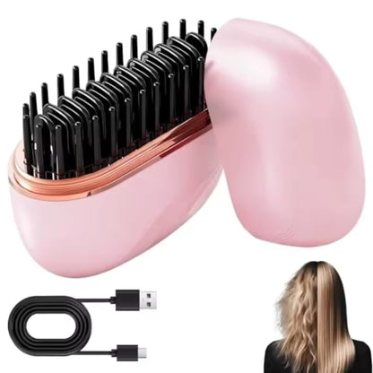 3 Speed Mini Hair Straightener Anti Scald Lightweight Portable Travel Home Hair Styling Gift For Women